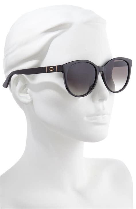 gucci 56mm cat eye sunglasses